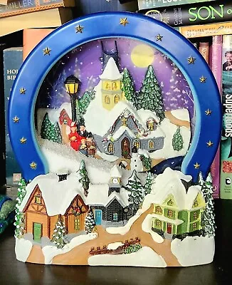 2013 Avon Snowing Wintery Scene Motion Lighted Christmas Holiday • $29.99