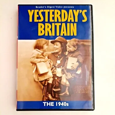 £7.95 • Buy YESTERDAYS BRITAIN ( THE1940s ) A READERS DIGEST DVD