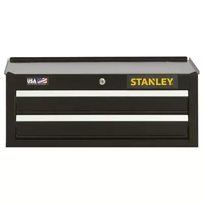 Stanley STST22625BK 26-Inch 300-series 2-Drawer Storage Middle Chest - Black • $139