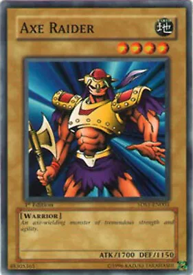 Axe Raider - 5DS1-EN003 - Common - 1st Edition - YuGiOh • £0.99