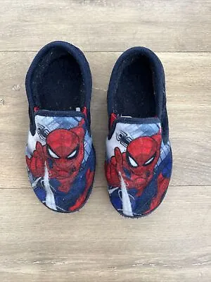 Boys Spider-Man Slippers Size 13 Child • £2.50