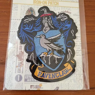 $8.95 • Buy NEW NIP Wizarding World Of Harry Potter Iron-On Patch Ravenclaw House Crest