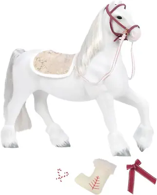 By Battat- Holiday Clydesdale 20  Toy Horse- Doll & Accessories For 18-Inch Dol • $192.45