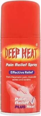 £6.99 • Buy Best Deep Heat Pain Relief & Warming Spray. Used Before And After Exercise 150ml