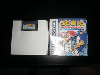 GameBoy Advance -  Sonic Advance - Boxed • £16.95