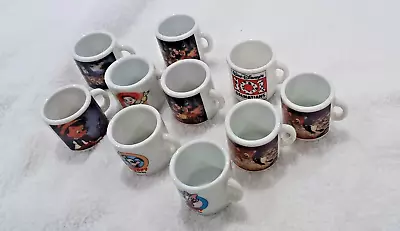 Disney Mini Mugs Vending Machine Vintage Lot Of 10 • $15.89