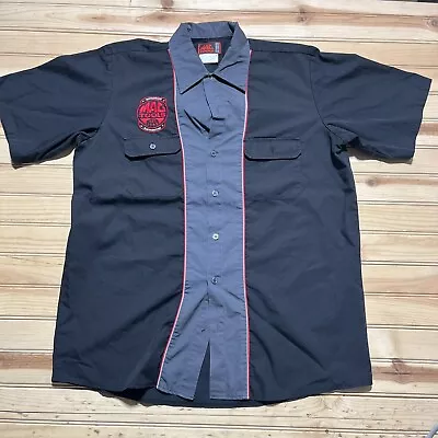 Mac Tools Authorized Distributors Button Up Short Sleeve Mechanic Shirt Size LG • $23.99