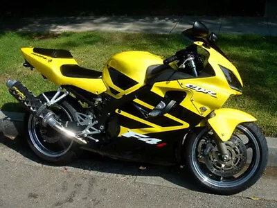 MSA Injection Mold Yellow Fairing Kit Fit For Honda 2001-2003 CBR600F4I TH E046 • $559.99