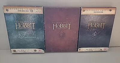 The Hobbit Trilogy Extended Editions - DVD Box-Set - 15 Discs -   • £32.99