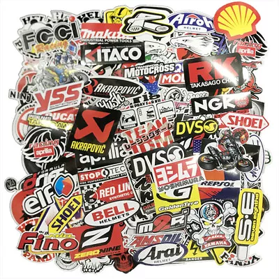 120Pcs Mixed Stickers Motocross Motorcycle Car ATV UTV Racing Bike Helmet Decals • $12.99