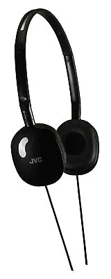 Jvc Kenwood Jvc Ha-S160-B Sealed Headphones Foldable Black HA-S160-B-E • $38.83