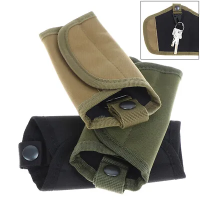 Outdoor Military Pouch Belt Tactical Key Pocket Key Chain Holder Case GtB_-_ • $8.81