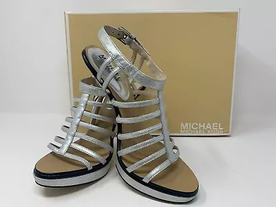 Michael Kors 4.5 Heels Women's Leather Special Occasion • $30