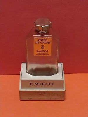 F. Millot's Crepe De Chine Made In France perfume Bottle With Box Empty NM  • $69.99