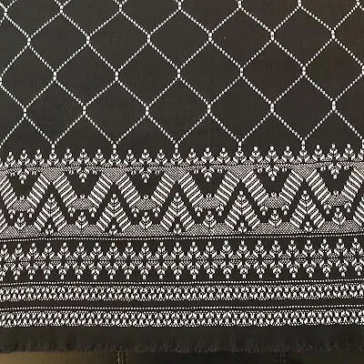 Locally Handcrafted NEW Swedish Huck Weave Monks Cloth Afghan Blanket • $49.99