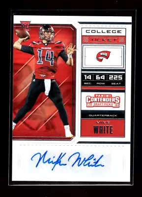 2018 Contenders Draft Picks Mike White College Ticket Rookie Auto RC Dolphins  • $5