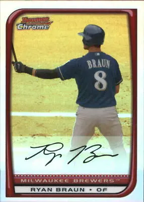 2008 Bowman Chrome Refractors Baseball Card Pick • $1.25