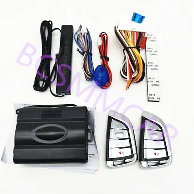 Car 4 Door Kit Keyless Power Lock Entry System Security Central Remote Universal • $42.20