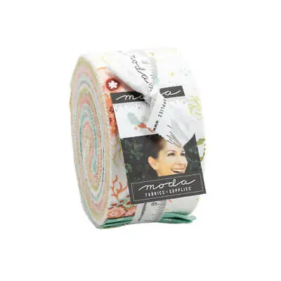 Moda THE SEA AND ME 40 2.5  Quilt Fabric Strips 20790JR Jelly Roll - Stacy Hsu • $39.99