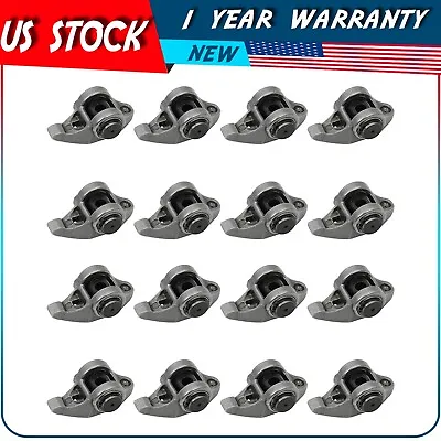 16 X Roller Rocker Arm For Chevy LS1 LS6 LS2 4.8L 5.3L 6.0L 12681275 • $120.49