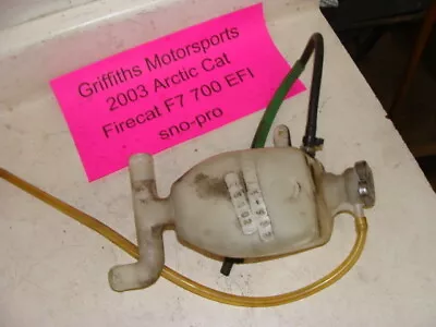 $26 • Buy 2003 ARCTIC CAT FIRECAT F7 EFI SNOPRO F5 Coolant Tank Bottle Reservoir 2606-932