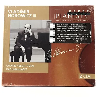 Vladimir Horowitz III: Chopin Beethoven (CD 1999 2 Discs Philips) NEW SEALED • $65.54