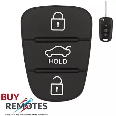 Hyundai Replacement Car Key Rubber Button Pad For I10 I20 I30 Elantra Tucson • $7.95