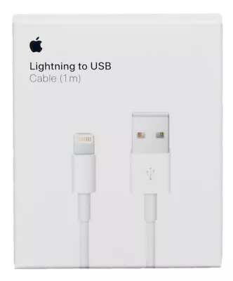 GENUINE ORIGINAL Apple IPhone 14 13 12 11 Charger USB To Lightning Cable - 1M • £4.89