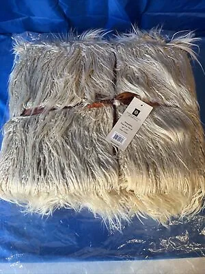 Mongolian Faux Fur Throw  • $40