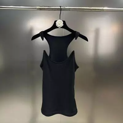 Invisible Strap Design Y/project Vest Ribbed Cami Tank Sleeveless Women Tops • $30.69