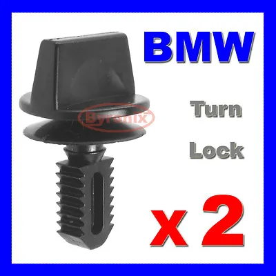 BMW E30 E34 E39 E53 3 5 Series X5 DASH DASHBOARD TRIM CLIPS TWIST TURN LOCK • $4.91