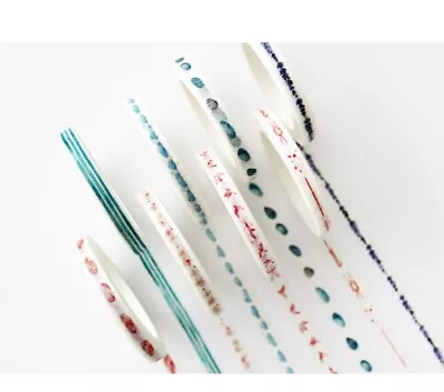 $2.50 • Buy Washi Masking Tape|Floral|Nature|Alphabets|Knot|Fish|Pebbles