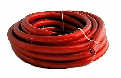 Red 4 Gauge Power Amplifier Wire 20 Feet Ft 4 AWG Primary Cable Guage • $15.74