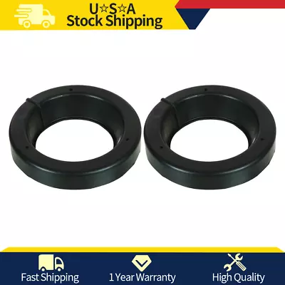 Pair Set 2 Front Lower Coil Spring Insulators Moog For Chevy S10 GMC Jimmy RWD • $37.39