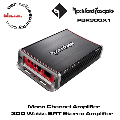 Rockford Fosgate Punch PBR300X1 - 300 Watt RMS BRT Mono Mini Amplifier  • £279