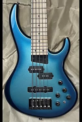 Michael Tobias MTD Lynn Keller Signature 532-24 5-String Bass Sky Blue Metallic • $849.99