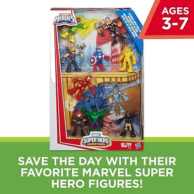 Playskool Heroes Marvel Super Hero Adventures Ultimate Super Hero Set New SEALED • $31.49