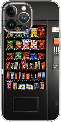 Vending Machine Funny Chips Choc Bar Case Cover Silicone / Shockproof / MagSafe • $17.95