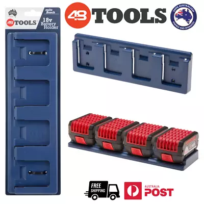 Bosch 18V Battery Wall Mount Holder From 48 Tools • $29.95