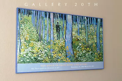 Wow! Metropolitan Museum Of Art Poster! 1986 Van Gogh In Saint-remy & Auvers! • $1000