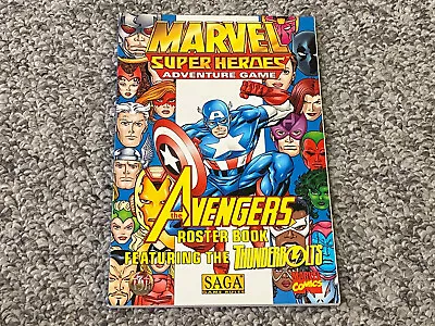 Avengers Roster Book - Marvel Super Heroes Adventure Game - TSR 1998 • $14.99