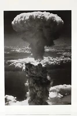 NAGASAKI UNDER ATOMIC BOMB ATTACK  Art-Postcard  NEW • $4.99