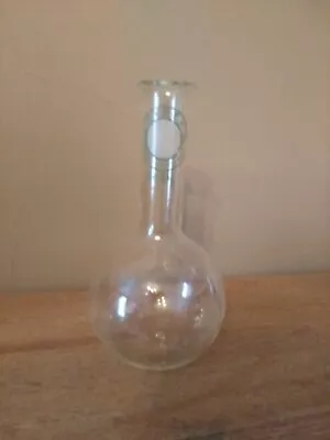 £9.99 • Buy Vintage Pyrex 150ml Flat Bottomed Chemistry Laboratory Distillation Flask