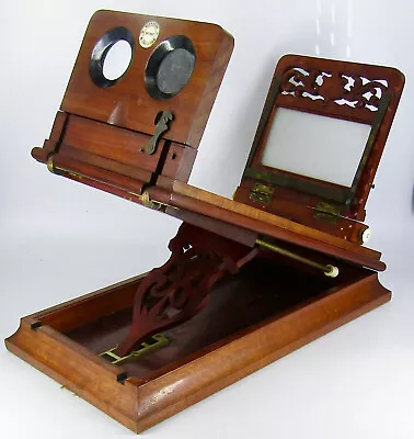 £375 • Buy Antique 19th Century Victorian - ROWELL'S Patent Graphoscope / Steroscope Viewer