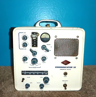 Gonset Communicator III Model 3133 2m Transmitter Receiver Free Shipping- • $99.96