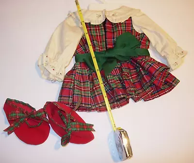 VanderBear WEAR BEAR CLOTHING Outfit NEW ENGLAND COUNTRY CHRISTMAS 5522/5523 • $11.99