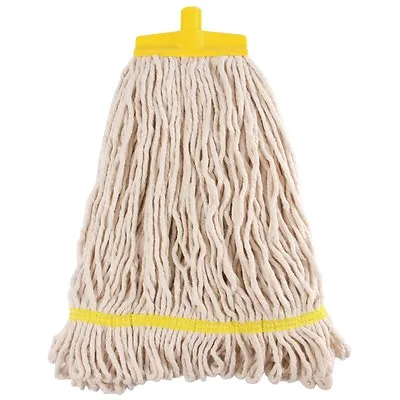 SYR Kentucky Mop Head Cleaning Supplies Equipment Mopping Yellow Mop Kitchen  • £12.49