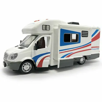 1:32 Luxury Motorhome Camper Van Model Car Diecast Toy Vehicle + Sound Light • $21.99