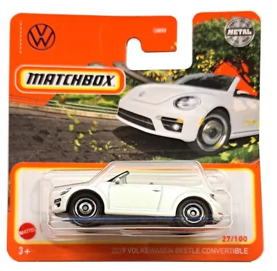 Matchbox 2019 Volkswagen Beetle Convertible 27/100 Gxm45 • £9.99