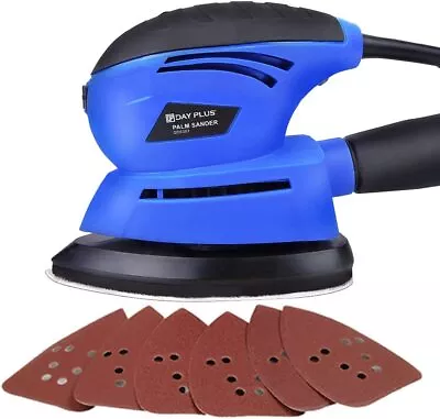 12000RPM Sander Electric Mouse Palm Corner Detail Paint/Varnish Sander 130W Tool • £19.30